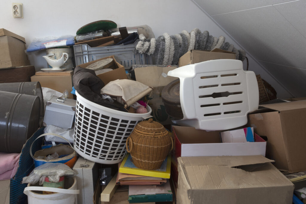 attic decluttering